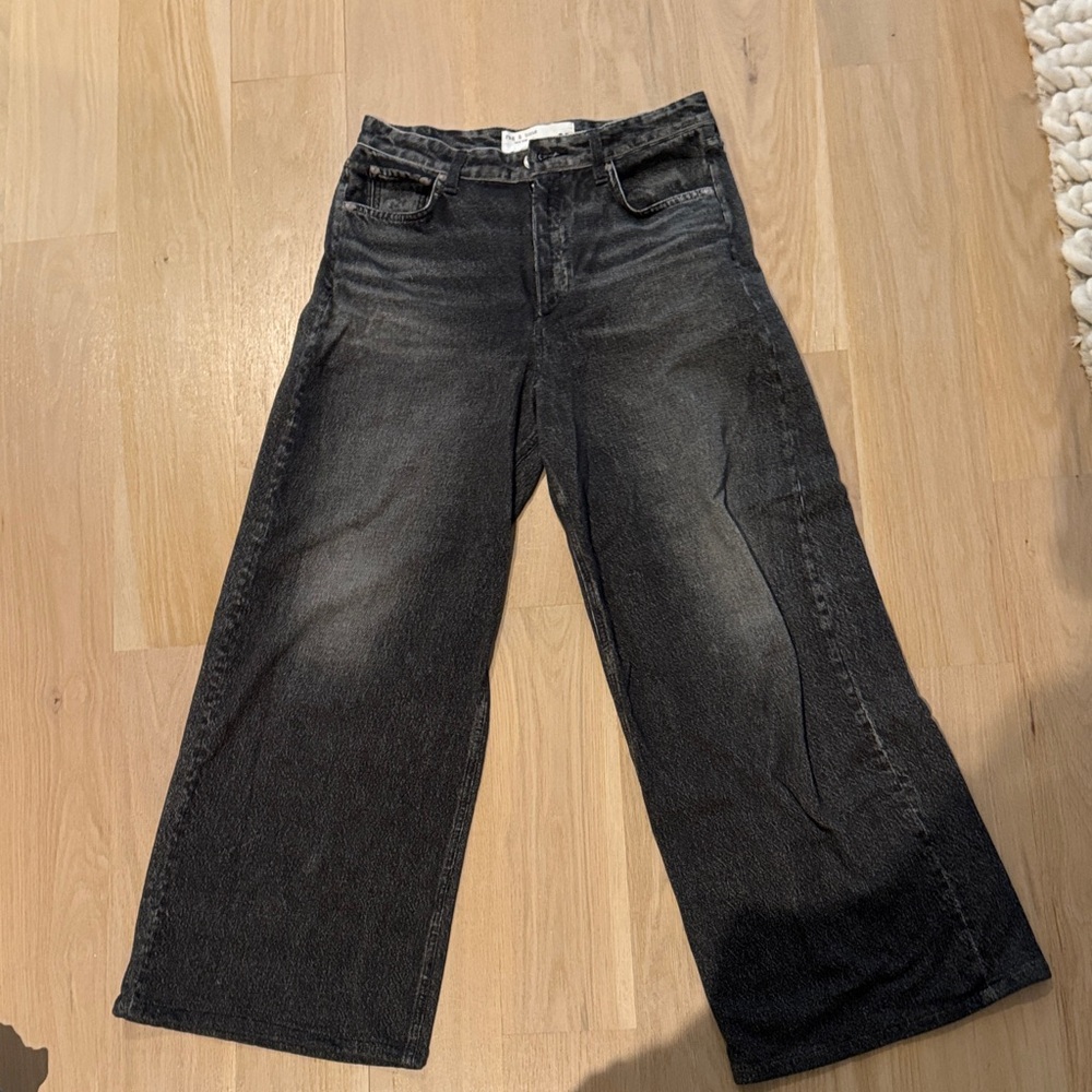 Wide Leg Black Miramar "Jeans"